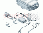 Coolant cooling system For vehicles with hybrid drive Underbody Luggage compartmen&hellip;