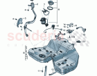 Fuel tank fuel filler neck fuel tank cap