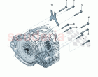 Assembly parts for engine and gearbox