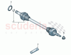 Drive shaft for models with limited slip differential