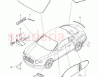 windshield glass, rear and side window