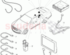 For vehicles with rear seat entertainment 'RSE', additional equipment