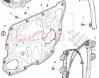 window lifter, guide channels, window slot seal for door