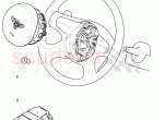 airbag unit for steering wheel