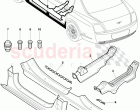 seat support, repair plates