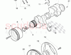 crankshaft, connecting rod, flywheel