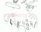Interior/exterior mirror, D - MJ 2010>>