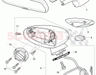Interior/exterior mirror, F >> 3W-9-061 063