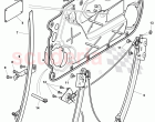 window lifter, guide channels, window slot seal for door