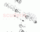 drive shaft, for 8-speed automatic gearbox