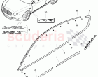 trim for door window frame, trim strip for fender and door, D >> - MJ 2015