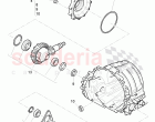 small parts kit, for front axle differential, for 6 speed automatic transm.
