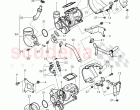 Exhaust gas turbocharger, (water-cooled), D - MJ 2016>> - MJ 2016