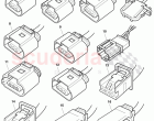 flat contact housing