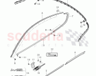 trim for door window frame, trim strip for fender and door, D - MJ 2017>>