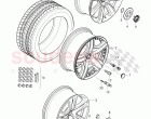 Complete wheels and tires