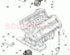 oil pump, oil dipstick with tube, oil filter with flange and oil cooler