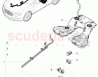 1 set of fuel lines, clip, F >> 3W-D-082 508, F >> ZA-D-082 508