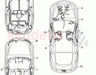 wiring harnesses, F 3W-4-020 001>> 3W-8-059 518