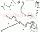 Wire harness for battery +, starter, alternator and ground, strap, F 3W-8-052 846>&hellip;