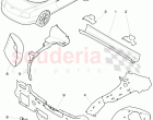 end plate, reinforcement for taillight, aperture