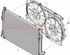electric fan with fan cowl