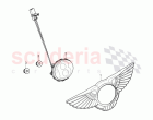 emblem, for flap, rear, D - MJ 2016>>