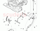 oil pump, tensioner - chain, oil dipstick with tube, oil pressure line, D - MJ 200&hellip;