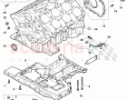 crankcase, oil pan, sealing flange, D >> - MJ 2005