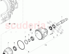 central differential, self-, locking, for 8-speed automatic gearbox