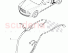 harness for door, trim panel, D - MJ 2017>>