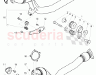exhaust pipe with catalyst