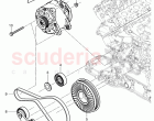 Alternator, connecting and mounting parts, for alternator, v-ribbed belt, tensioni&hellip;