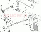oil pressure line for gear oil cooling, Gear oil cooler, D - MJ 2008>>, F >> 3W-A-&hellip;
