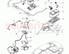 harness for battery +/-, Wire harness for starter and alternator with ground, wire