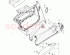 armrest, trim panel for rear panel