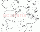 knock sensor, oxygen sensor, switches and senders on engine