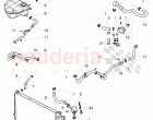 Coolant hoses and pipes, Engine bay, F 3W-7-045 225>> 3W-7-051 258