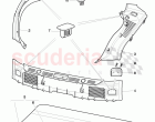 cover for luggage, compartment, F >> 3W-D-095 959, F >> ZA-D-095 959