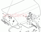 fasteners, for flap, rear, D >> - MJ 2005