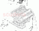 oil pump, oil dipstick with tube, oil filter with flange and oil cooler