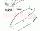 trim for door window frame, trim strip for fender and door, D >> - MJ 2015