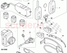 door handle, outer, key, lock cylinder sets, F 3W-7-049 995>>, F ZA-A-062 022>>
