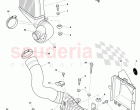 charge air cooler, air duct for charge, air cooler, D >> - MJ 2007