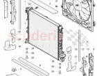 Coolant radiator, air duct, D >> - MJ 2016