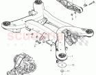 sub-frame, with rubber mounting