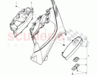 armrest, trim panel for rear panel