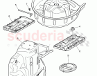 wheel housing, spare wheel well