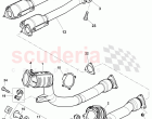 front catalyst, exhaust pipe with catalyst, F 3W-6-038 548>>, D >> - MJ 2007