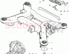 sub-frame, with rubber mounting